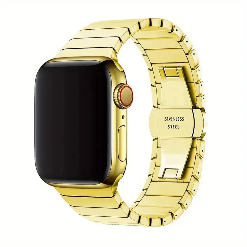 Titanium Strap For Apple watch Band 40 46 42 44 45 49mm Stainless Steel Wristband Strap For iWatch Series 10/9/8/7/6/5/4 Ultra
