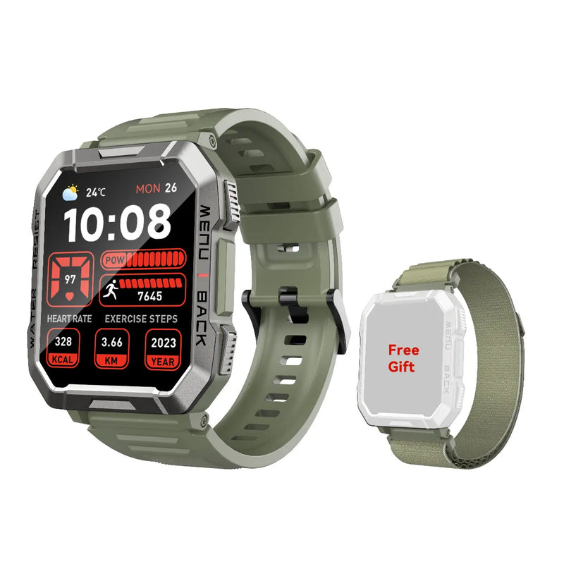 Blackview W60 Outdoor Pro – Smartwatch with Emergency Light & Bluetooth Calls