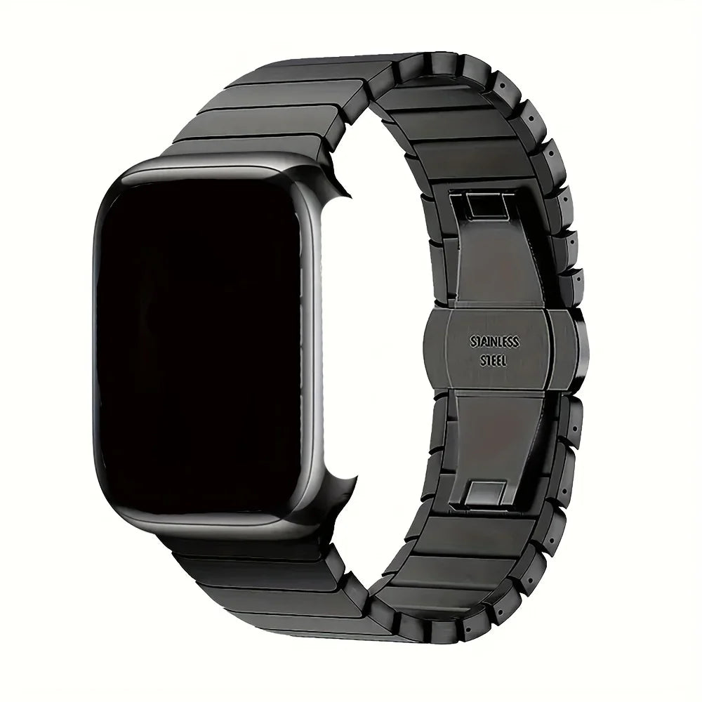 Titanium Strap For Apple watch Band 40 46 42 44 45 49mm Stainless Steel Wristband Strap For iWatch Series 10/9/8/7/6/5/4 Ultra