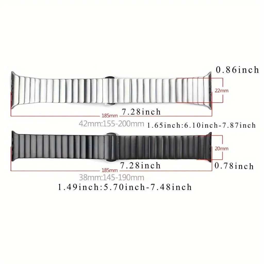 Titanium Strap For Apple watch Band 40 46 42 44 45 49mm Stainless Steel Wristband Strap For iWatch Series 10/9/8/7/6/5/4 Ultra