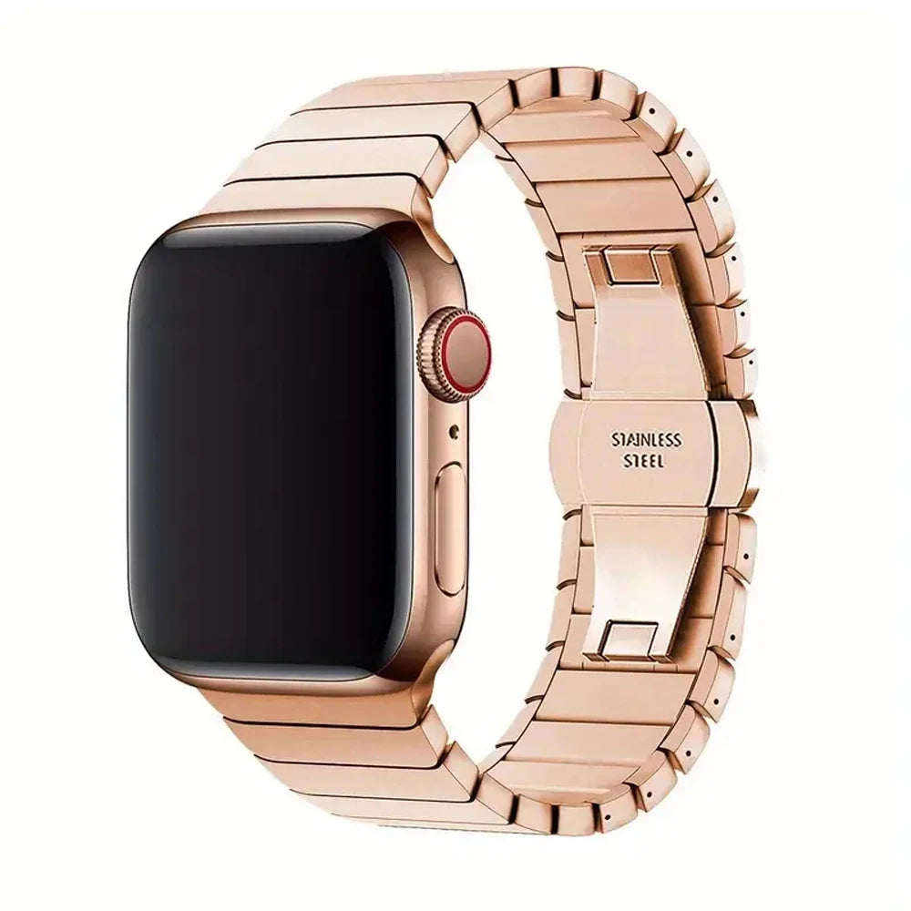 Titanium Strap For Apple watch Band 40 46 42 44 45 49mm Stainless Steel Wristband Strap For iWatch Series 10/9/8/7/6/5/4 Ultra